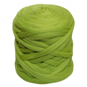 Zachte merino lontwol lime groen