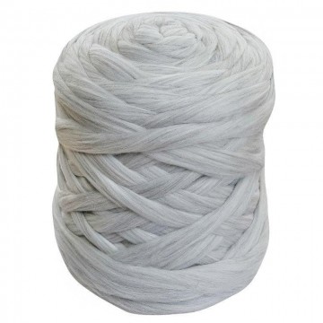 lontwol zilvergrijs gemêleerd