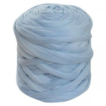 Zachte merino lontwol baby blauw