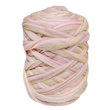 Merino lontwol pastel melange
