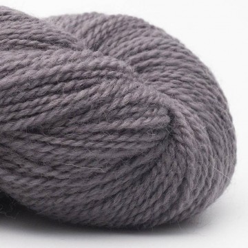 British Blue Wool antraciet garen van Bluefaced Leicester scheerwol 50 gram streng