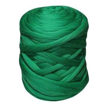 Merino lontwol heldergroen