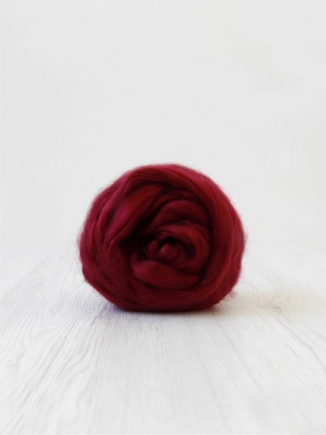 Tencel in lont bordeaux