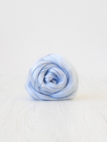 Tencel in lont licht blauw