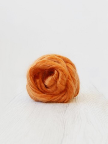 12 tencel warm oranje