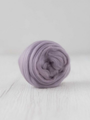 Super fijne merino lontwol licht paars