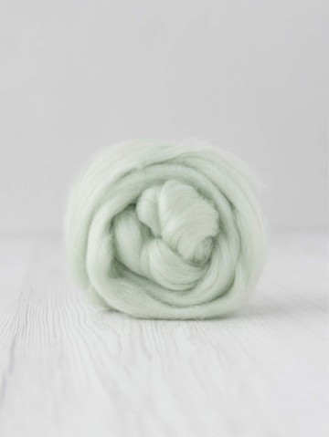 Super fijne merino lontwol mint