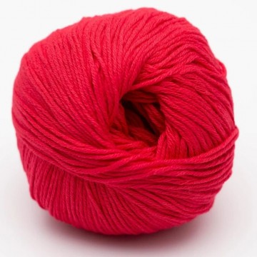 Alba GOTS Rood – biologisch katoenen garen in heldere rode tint