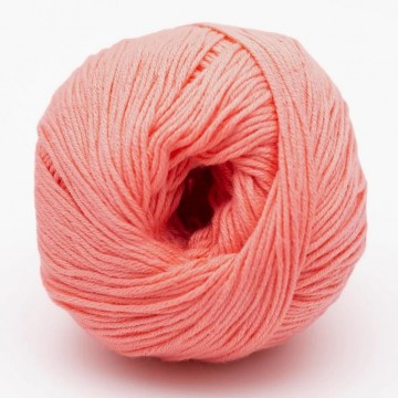 Alba GOTS Koraalroze – biologisch katoenen garen in warme roze-oranje tint
