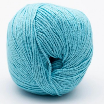 Alba GOTS Oceaanblauw – biologisch katoenen garen in frisse oceaanblauwe tint