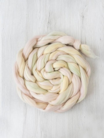 19 micron Extra fijne merino lontwol suikerspin