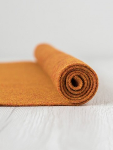 Vilt 30x30 warm oranje gemêleerd