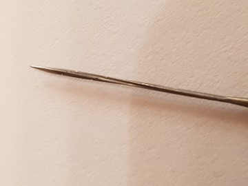 Viltnaald 4 zijdig twisted fijn 38 gauge