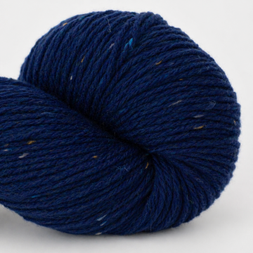 100% scheerwol donkerblauw