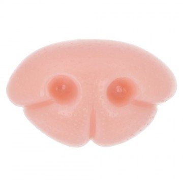 Roze dierenneuzen in 9 of 12 mm