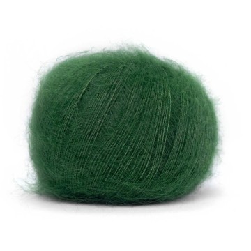 Mohair Bliss grass 60% superkid mohair 40% zijde