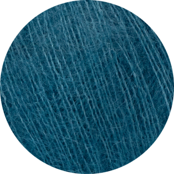 Mohair Bliss petrol lace garen van superkid mohair en moerbeizijde