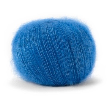 Mohair Bliss azure mohair zijde lace garen licht en zacht