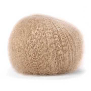 Mohair Bliss beige 60% superkid mohair 40% zijde