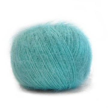 Mohair Bliss mint 60% superkid mohair 40% zijde