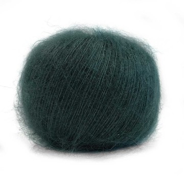 Mohair Bliss sea green 60% superkid mohair 40% zijde