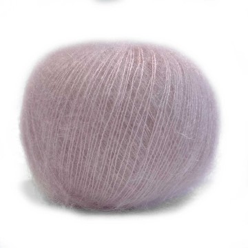 Mohair Bliss peony mohair zijde pioenroze garen
