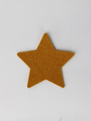 Vilten onderzetter Ster Stone – 3 mm wolvilt