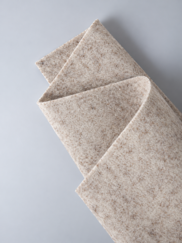Vilt 2 mm – 150 × 100 cm – Stone
