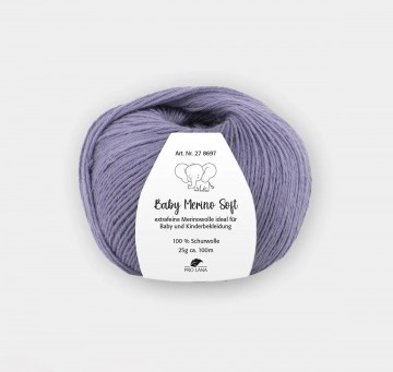 Baby Merino Soft lichtpaars