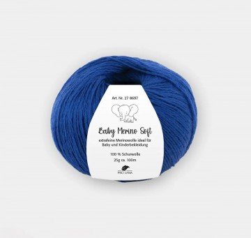 Baby Merino Soft in koningsblauw