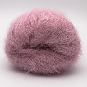 Babyroze alpaca zijde lace garen zacht en luchtig