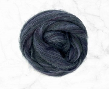 Gemêleerde sokkenwol mix in de kleuren Groen/Paars/Lila