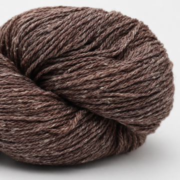 Bio Balance GOTS bruin garen van wol en katoen gemêleerd 50 gram streng