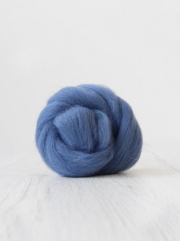 Gekleurde Corriedale blauw