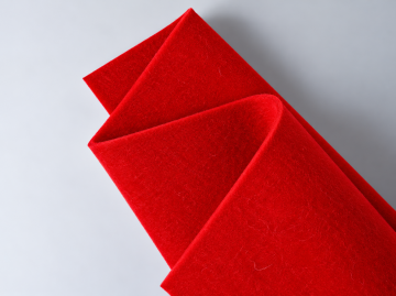 Vilt 2 mm – 150 × 100 cm – Red Carpet