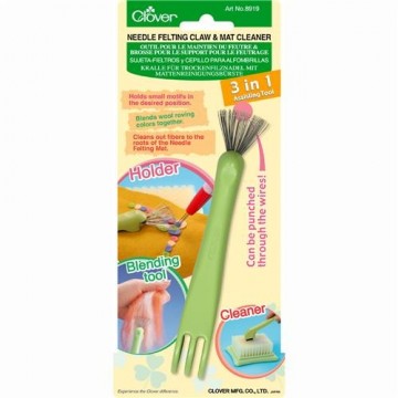 clover schoonmaakklauw-naaldvilten-tool