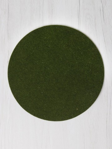 Vilten placemat Rond Army – 33 cm – 3 mm vilt