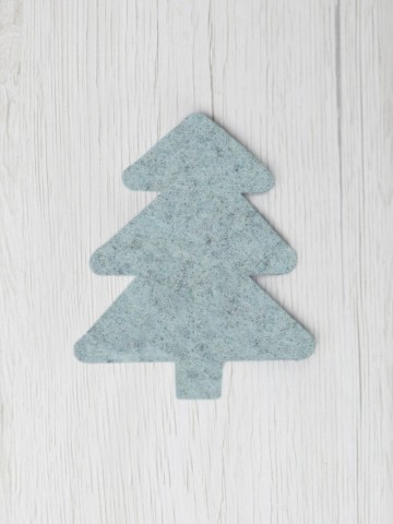 Vilten kerstboom 3 mm – kerstdecoratie van wolvilt
