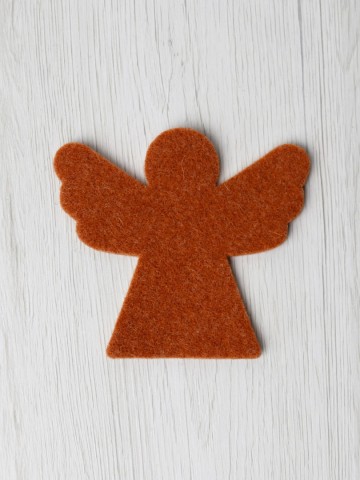 Vilten Engel Cinnamon – 3 mm Maori wolvilt