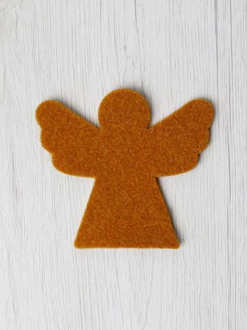 Vilten Engel Saffron – 3 mm vilt