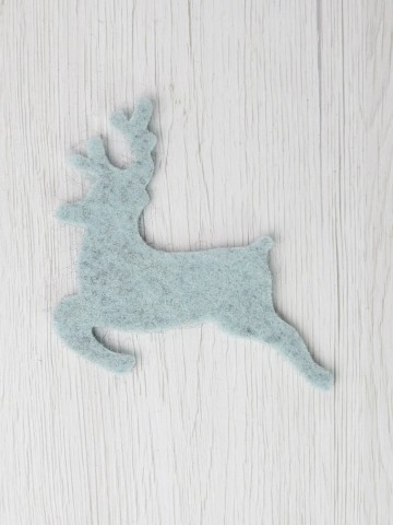 Vilten rendier Spring – 3 mm wolvilt