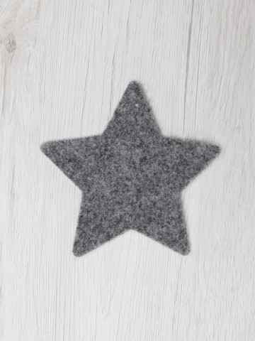 Vilten onderzetter Ster City – 3 mm wolvilt