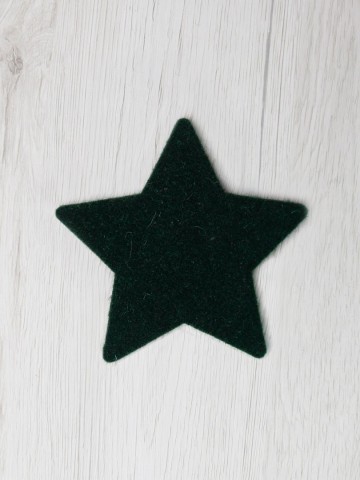 Vilten onderzetter Ster Tree – 3 mm wolvilt