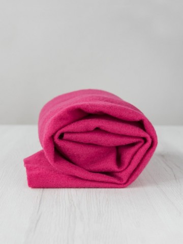 Extra fijne merino naaldvlies fuchsia