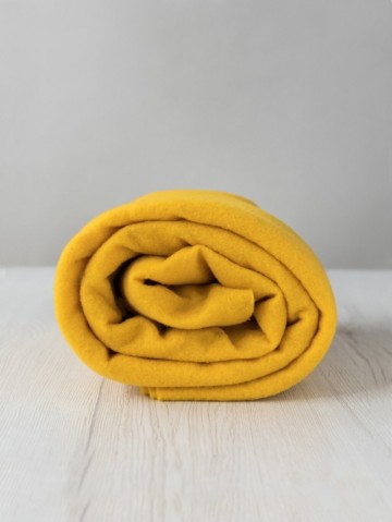 Extra fijne merino naaldvlies geel