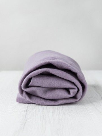 Extra fijne merino naaldvlies licht paars
