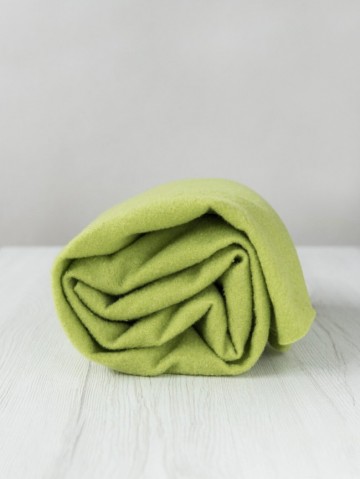 Super fijne merino naaldvlies lime