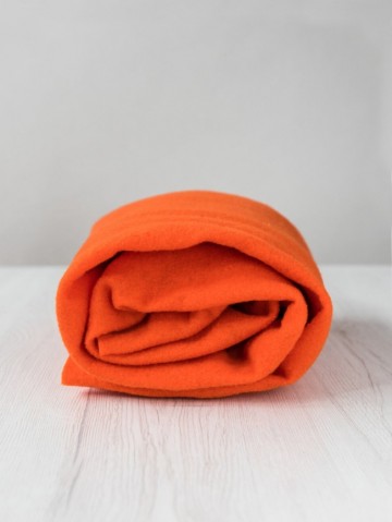 Extra fijne merino naaldvlies oranje