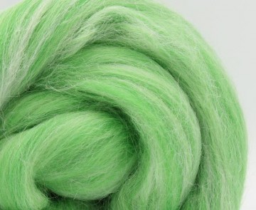 Merino-alpaca blend groen