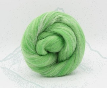 Merino-alpaca blend groen